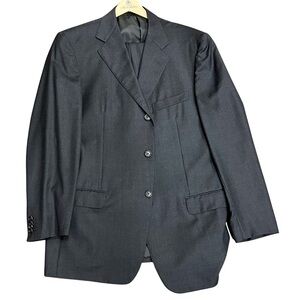 Ermenegildo Zegna for La Bottega di Nino Gray Wool Suit - Size 54R (43” Pants)